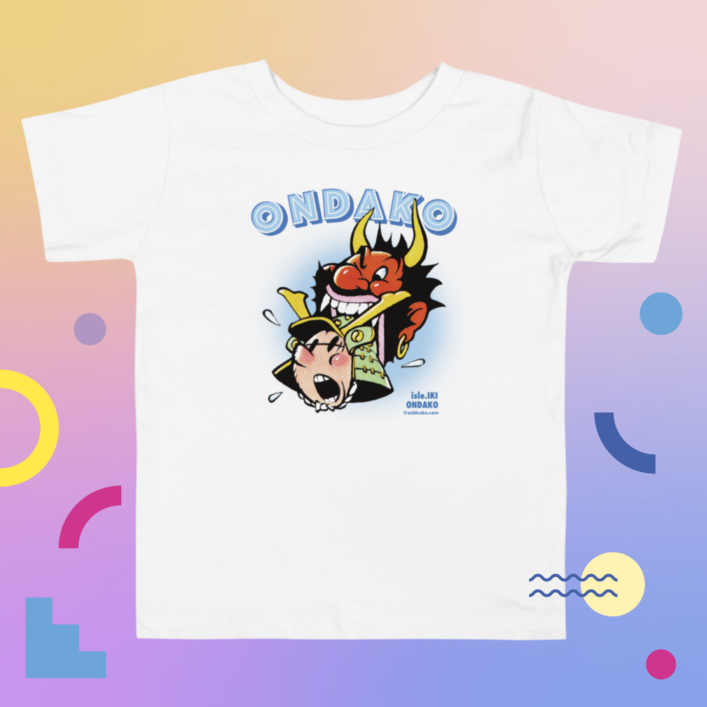 T-Shirt いきっこ ちびっこ おんだーこ KIDS