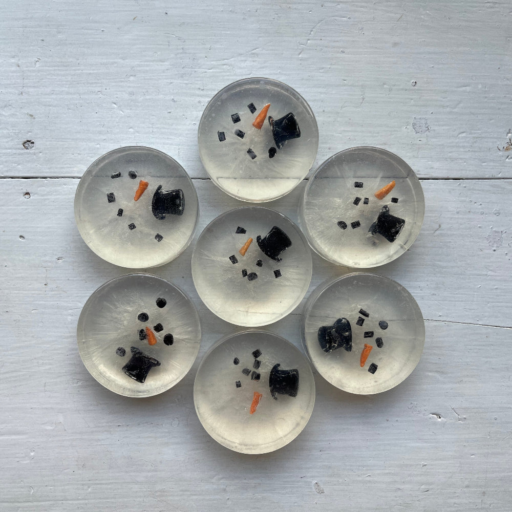 MELTING SNOWMAN SOAP