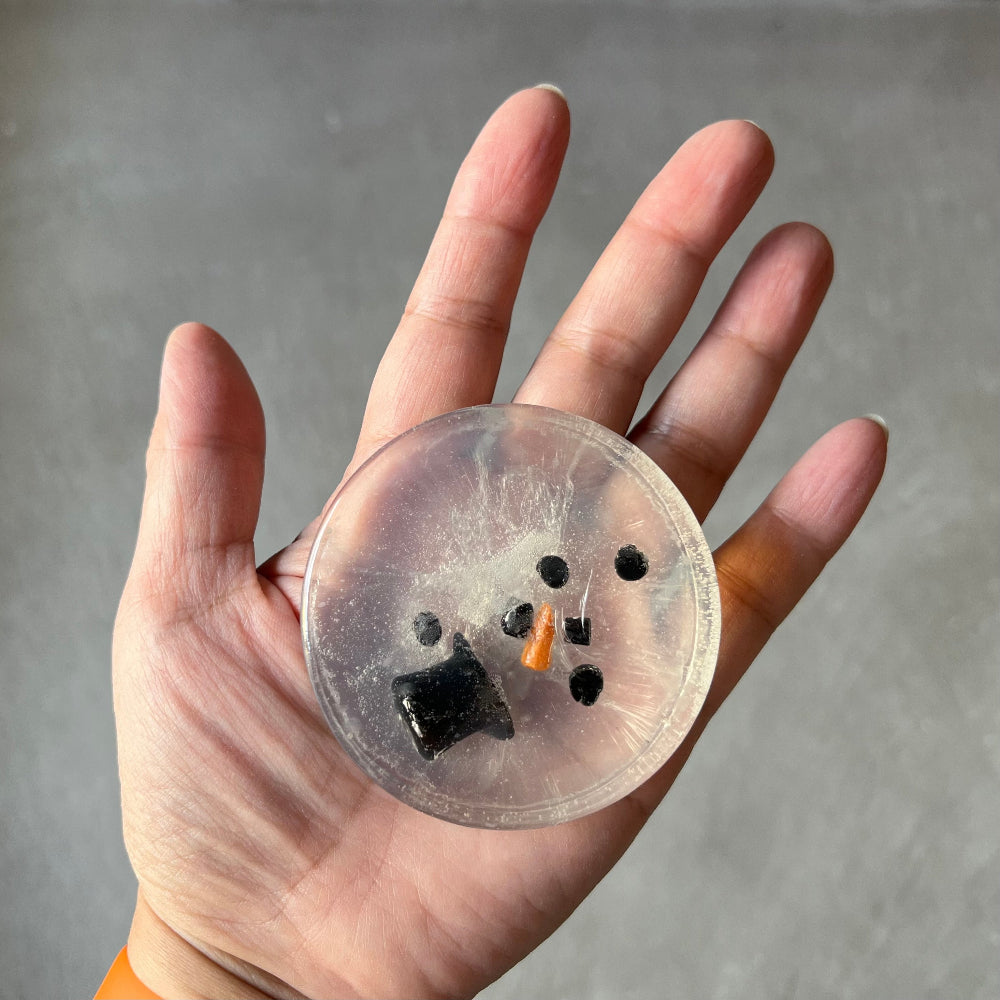 MELTING SNOWMAN SOAP